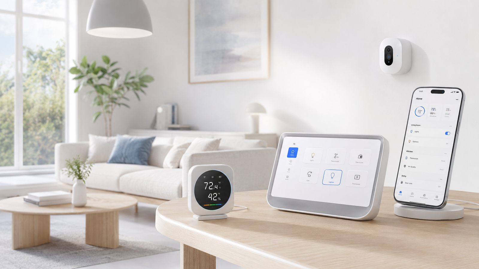 DAYOU smart home environment and connected devices